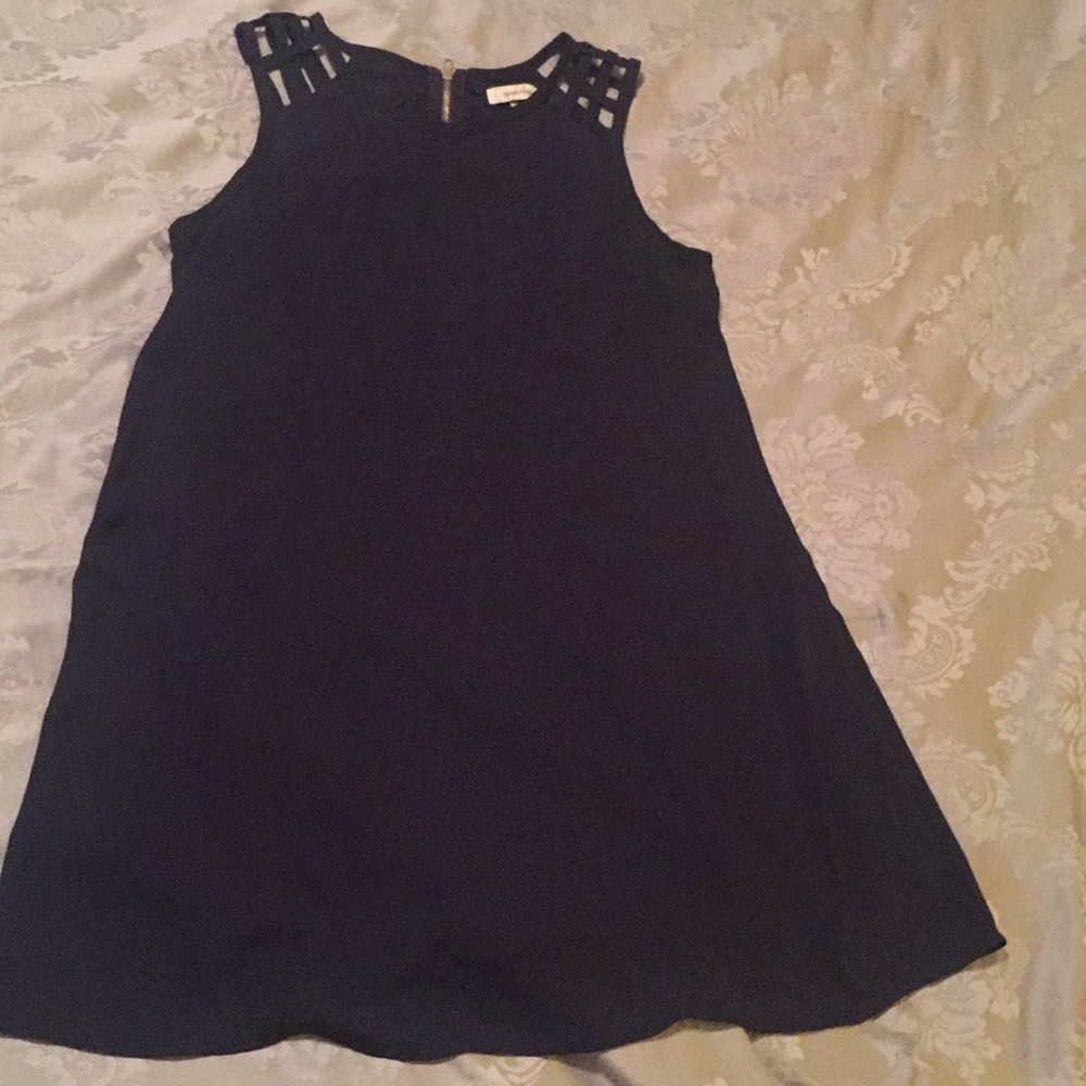Speechless Navy Tank Tunic Dress Size L